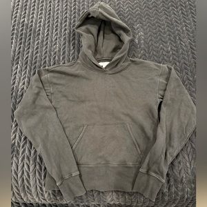 Spiritual Gangster hoodie with front pocket | Size Small | Faded Black